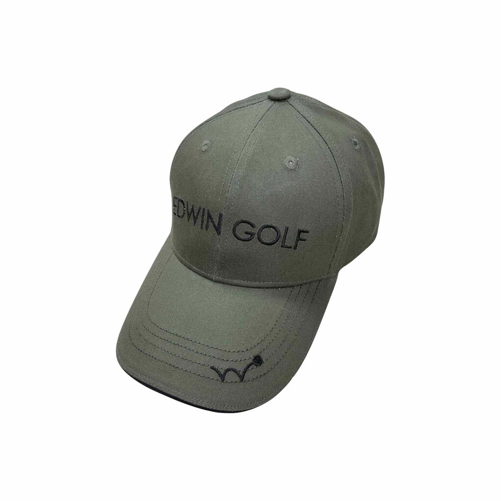【ポイント10倍】楽天スーパーSAIL(12/4~12/11) ※要エントリー EDWIN GOLF ゴルフキャップ KHAKI EDCP-3777 4536214950382 スポーツ 運動 ゴルフ クラブ ボール グローブ キャップ バッグ