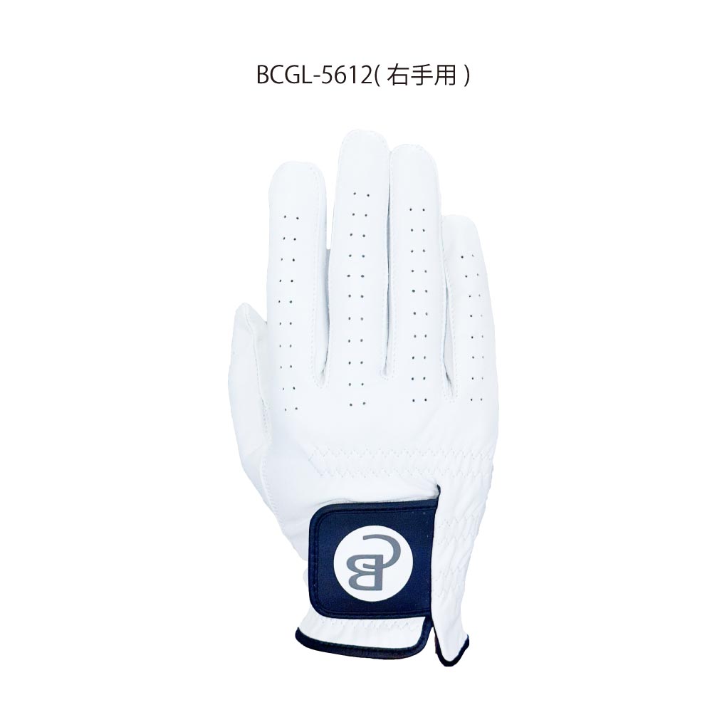 型番 BCGL-5612 商品説明 厳選した羊革を使用した高級ゴルフグローブ。 右手用（左打ち）