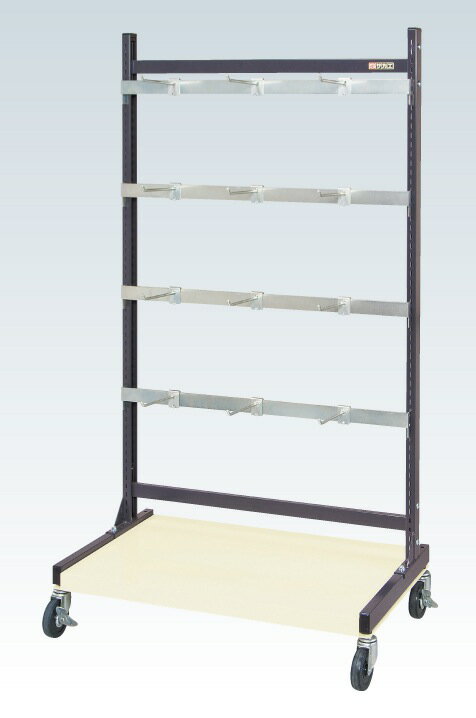 【★ポイント5倍★】10/4~10/9開催！お買い物マラソン(要エントリー) ラックシステム（フックハンガータイプ移動式）　PLS−1542HDR