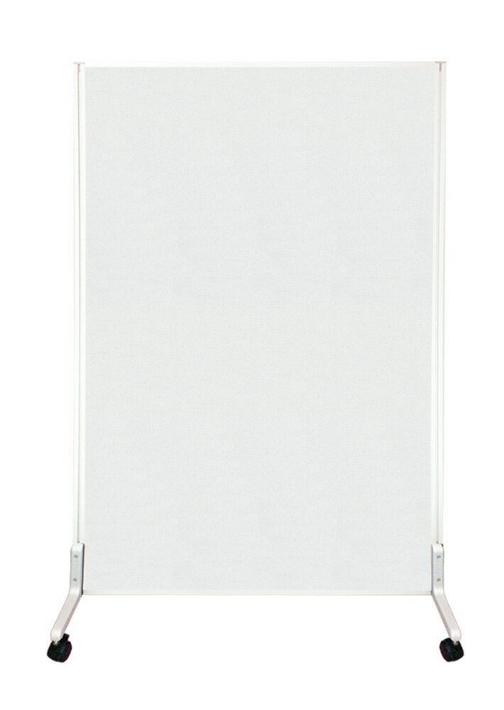 【★ポイント5倍★】3/21~3/27開催！お買い物マラソン(要エントリー)東京ブラインド工業 吸音ローパーティション　片面吸音　キャスター付き　W900×H1500mm　ホワイト 吸音 パーティション 会議 静か