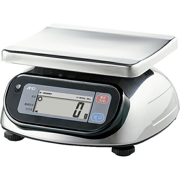 【ポイント10倍】11/1はワンダフルデー！A&D 防水・防塵デジタル秤 SL-1000WP