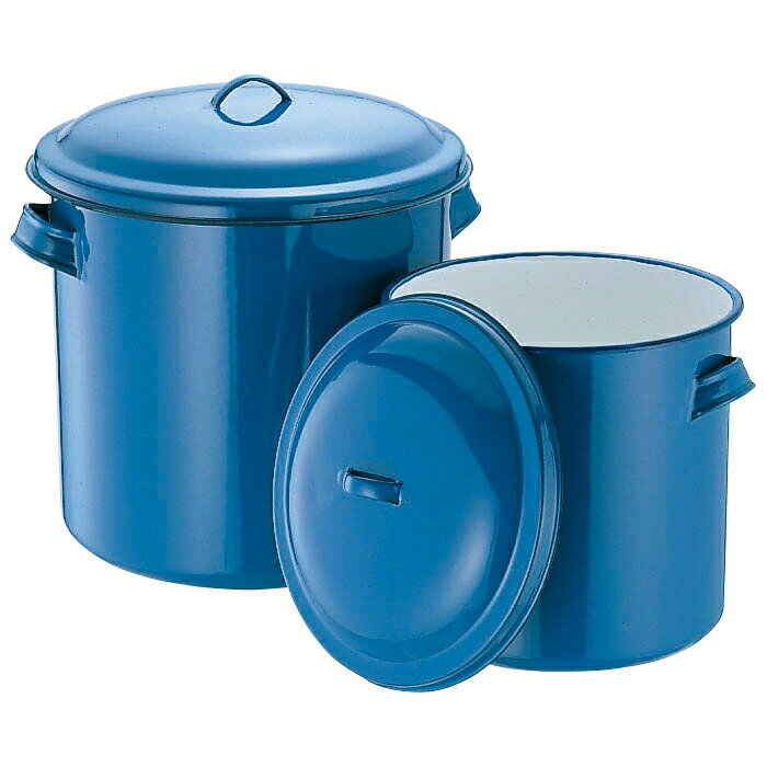 【★ポイント5倍★】2/4~2/10開催！お買い物マラソン(要エントリー)ホーローキッチンポット 27cm （15L）