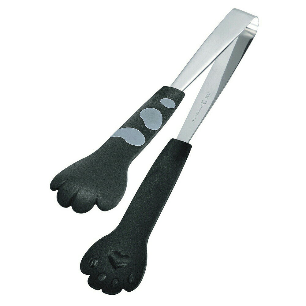 【ポイント10倍】12/1はワンダフルデー！でかにゃんこトング たま 黒