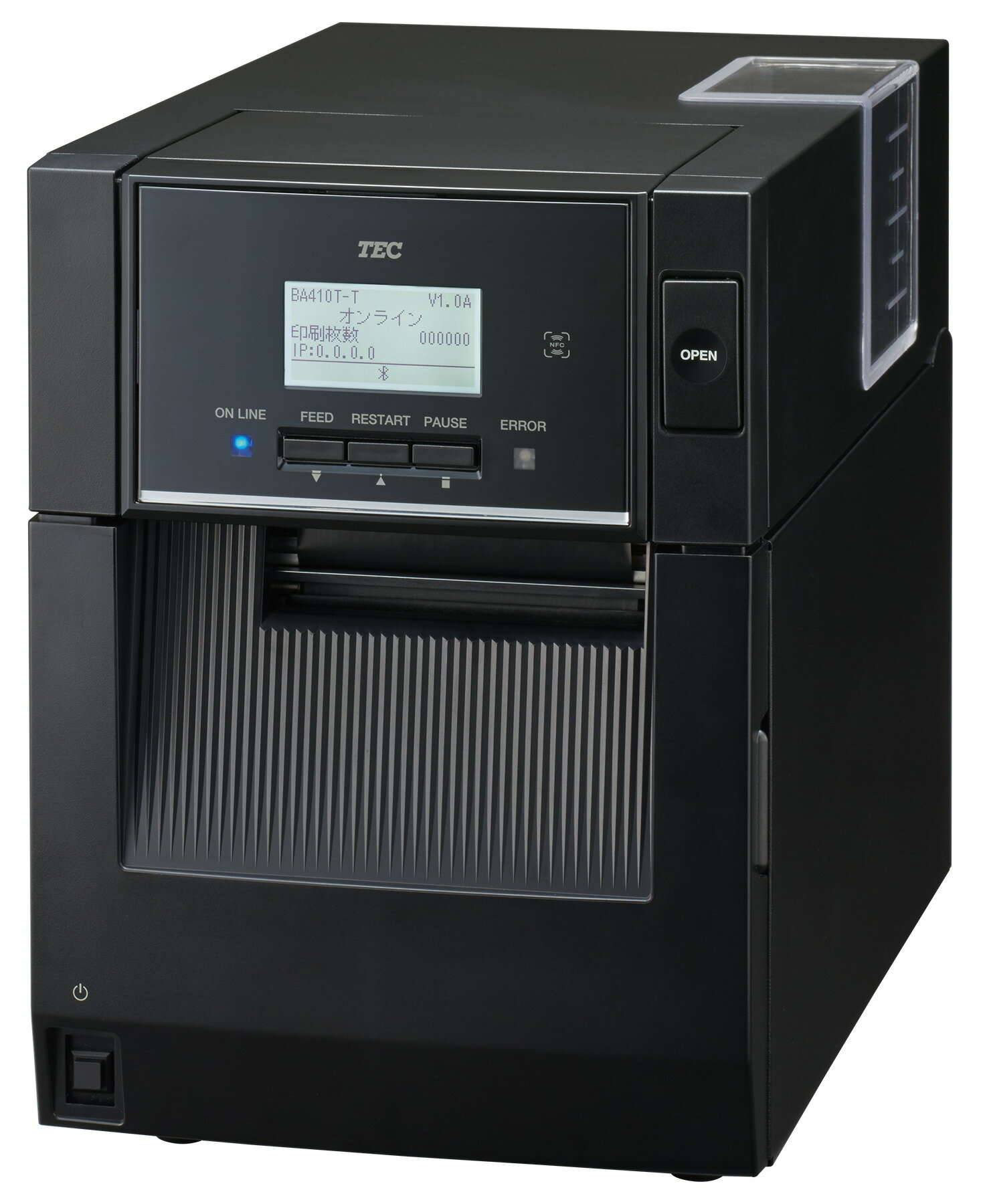 【★ポイント5倍★】5/9~5/16開催！お買い物マラソン(要エントリー) 東芝テック 【BA410T】4インチ幅ラベルプリンタ BA410T-TS12-S プリンタ パソコン 周辺機器 スキャナ印刷