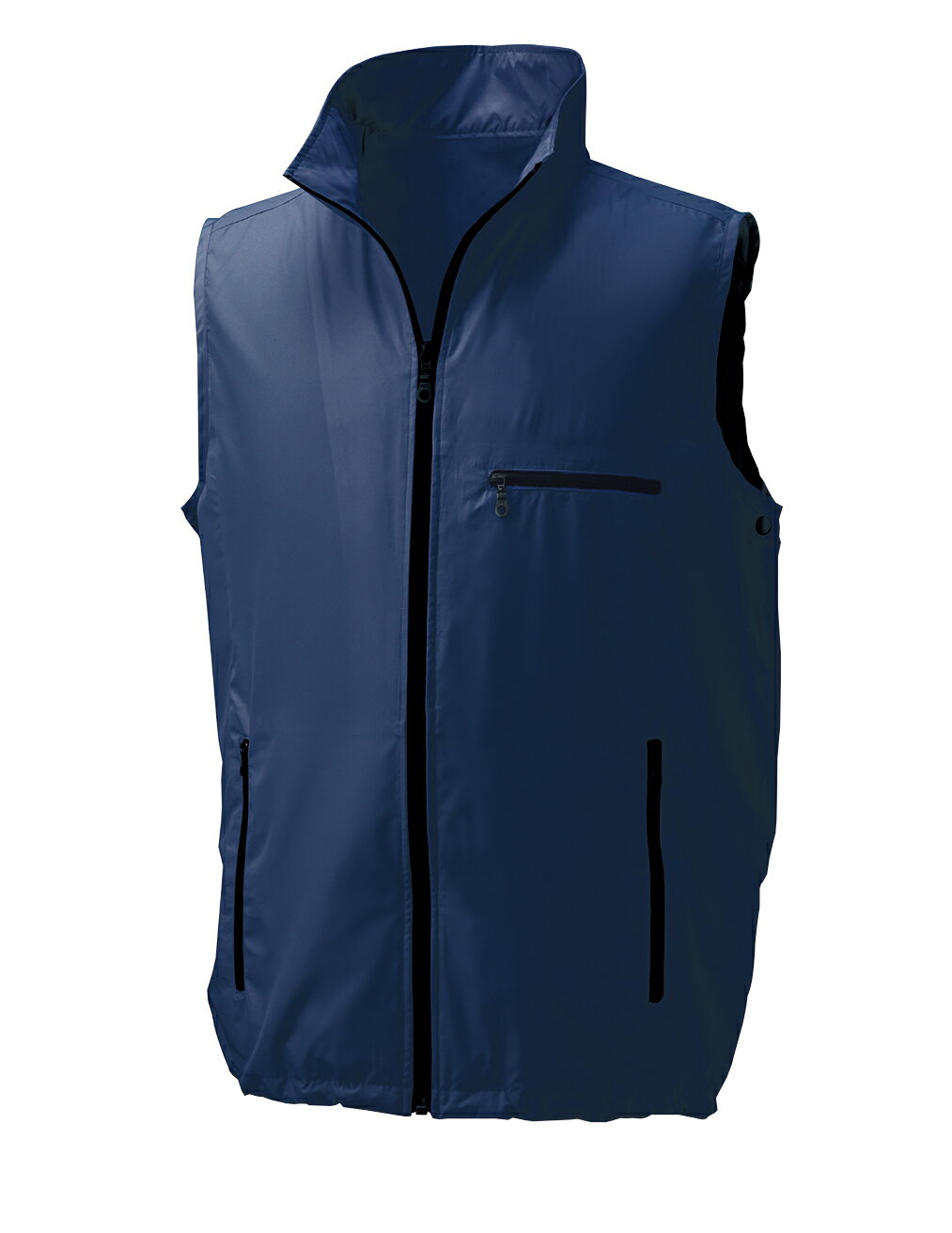 【ポイント10倍】12/1はワンダフルデー！空調服　ポリエステル製空調ベスト　ネイビー　LLサイズ+空調..