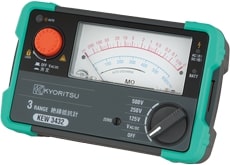 ★ポイント10倍★お買い物マラソン(8月後半/要エントリー) 共立電気計器 アナログ絶縁抵抗計