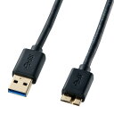 【4/24～4/27開催】お買い物マラソン×ポイント5倍！(要エントリー) サンワサプライ USB3.0マイクロケーブル A-MicroB1m 入数：1