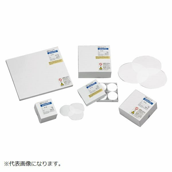 型番36651110 商品説明【特長】 ●フッ素樹脂コーティングガラス濾紙は、大気粉塵濃度測定用として、開発されたフィルターです。 ●ガラス濾紙表面をフッ素樹脂（四フッ化エチレン樹脂）で覆っているため、はっ水性を有し、吸湿性が非常に小さく、大気中の粉塵濃度測定の際に、湿度の影響がほとんどありません。 ●最高使用温度が高く、260℃まで安定した使用が可能です。 ●安定性の高いフッ素樹脂バインダーを用いているため、SOx、NOxなどの酸性ガスの吸着がほとんどありません。 【用途】 ●大気中に浮遊する粒子状物質の濃度測定、組成分析（ハイボリウム/ロウボリウムエアサンプラー）。 ●排ガス中の粉塵濃度測定。 【仕様】 ●厚さ(）：0.12 ●圧 力 損 失（kPa）(※1）：0.15 ●捕集効率（0.3?PAO)(％)(※2）：97.5 ●はっ水度(kPa）(※3）：≧2.5 ●吸湿量(mg）(※4）：≦0.17 ●バインダー：フッ素樹脂バインダー ●最高使用温度（℃）(※5）：260℃ ●サイズ：Φ110 ●重量：44(g/） 【注意事項】 ●PG-45、PG-60は、エアサンプラー用濾材として、はっ水性を有しますので、液体の濾過の際はご留意ください。 ●※1 圧力損失/通気速度5/sのときの値。 ●※2 捕集効率/0.3?ポリアルファオレフィン粒子を分散した大気を5/sの通気速度で濾過したときの捕集効率。 ●※3 はっ水度/水が通過するのに必要な圧力。 ●※4 吸湿量/JIS K 0901「気体中のダスト試料捕集用ろ過材の形状、寸法並びに性能試験方法」に準じ、湿度90%雰囲気内で24時間後の吸湿量を直径47試料で測定。PG-60の吸湿量は実測に基づく参考値です。 ●※5 最高使用温度は、圧力、時間などの条件により異なりますので、目安としてください。