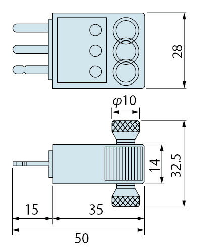 【ポイント10倍】2/1はワンダフルデー！株式会社チノー 端子アダプタ 測温抵抗体用
