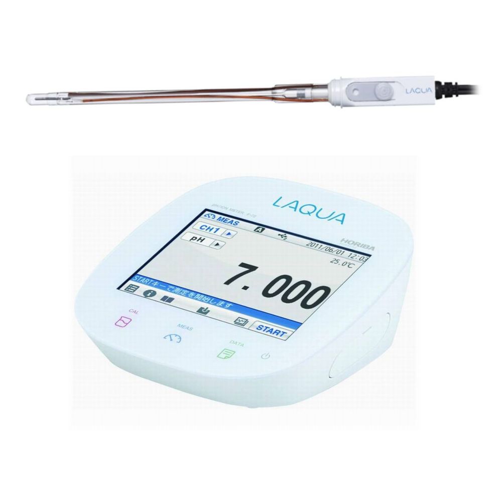 ★ポイント10倍★ 楽天スーパーSAIL(3/4~3/11) ※要エントリー 堀場製作所 卓上タイプ PHメータセット(9680S-10D付