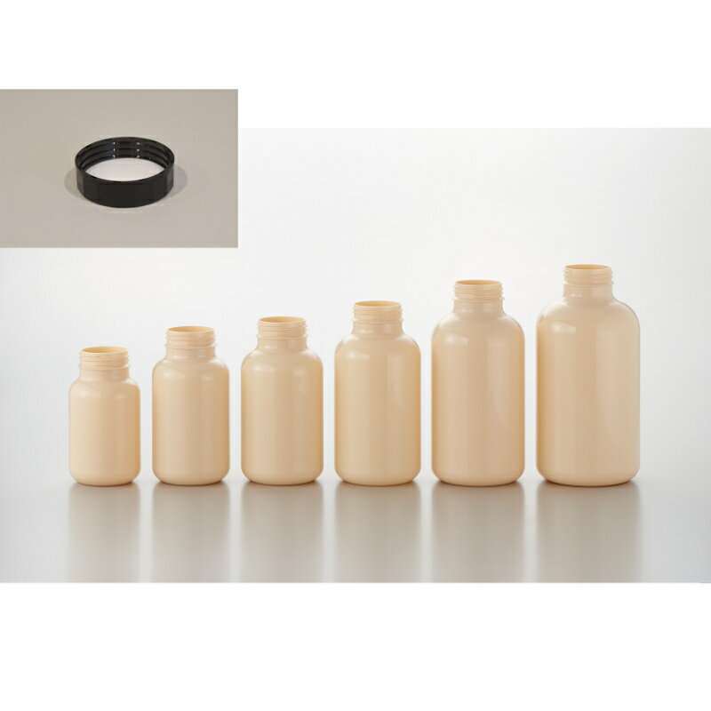 ★ポイント10倍★ 1/9~1/16 お買い物マラソン(要エントリー) サンプラテック PPボトル(広口薄茶色)キャップ付 SB50WI 入数：100