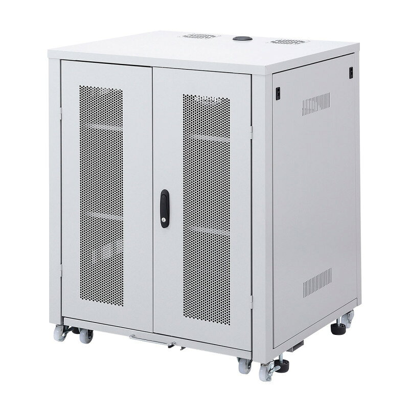 【ポイント10倍】12/1はワンダフルデー！サンワサプライ スライダー棚付きサーバーボックス W800 入数：1