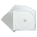 【★ポイント5倍★】6/22~6/27開催!お買い物マラソン(要エントリー) サンワサプライ Blu-ray DVD CDケース 10枚セット・ホワイト 入数:10