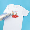 型番JP-TPR8 商品説明【特長】 世界で1枚のオリジナルTシャツが、アイロンでらくらく作れる用紙。白・淡色布用。 白・淡色布用のアイロンプリント紙です。 インクジェットプリンターで印刷した画像を、アイロンを使ってTシャツなどの布に簡単に転写することができる用紙です。 白・淡色の布用です。アイロンで熱をかけることで、転写紙自体が透明になるため、赤や黒など濃色カラー布では下地が透けてしまい、使用できません。 染料インクにも顔料インクにも対応しています。 洗濯機で洗剤を使って洗濯しても、転写部分がはがれにくく、キズや欠けも入りにくくなりました。5〜10回程度の洗濯では色落ちもありません。 インクの特性上、洗濯回数が増えると若干の色落ちがみられます。 プリント紙の粘度が高くなり、転写部分をひっぱってもパリッと割れたりしません。風合いもよくなりました。 転写後、「仕上紙」を使って転写画像を安定させるので、洗濯により強くなり、仕上がりがよりキレイです。また、仕上紙を使うことで転写部分が生地になじみ、自然な仕上がりになります。 原材料および製造工程上、有害物質であるホルムアルデヒドは一切使用してないので、お子様の衣料にも安心してお使いいただけます。公的機関においてホルムアルデヒド試験を行い、安全性は確認済みです。 ＜使用上の注意＞ インクジェットプリンターで簡単にアイロン転写ができる便利な用紙ですが、転写後の布は市販されているプリントTシャツやシルク印刷されている布などと異なり、デリケートな取り扱いが必要です。これらの布と同様に扱わないようご注意ください。 インクジェットプリンターのインクの性質上、洗濯を重ねると色落ちしたり、アイロンが足りないとはがれたり、また洗濯方法に気をつけていただく必要があります。用紙自体の耐久性も高めましたが、デメリットもご理解いただいた上で、ご使用ください。 記載の対応する布以外の布に転写したり、取扱説明書に記載されていない洗濯方法で洗濯されたりした結果により生じた事故につきましては、その責を一切負いかねますので予めご了承ください。 この製品は個人で楽しむことを目的とする製品です。商業目的ではご使用にならないで下さい。また、高価なもの、貴重なものにはご使用にならないでください。 一度転写したものははがすことはできませんので、いらない布で試してからご使用ください。 特殊紙のため、写真画像やイラストを100％忠実に再現することはできません。アイロンプリント後は、若干色目がくすんでしまうことがあります。 【仕様】 サイズ：はがきサイズ（100×148mm） 入数：プリント紙×5シート、仕上紙×1シート 坪量：124±10g/平方メートル 紙厚：0.142±0.02mm 転写条件：両手で体重をかけて、上から強く押さえつけるようにしっかりアイロンを押し当てます。温度は、180〜200度（最高温度）で、1カ所につき3秒ずつ押し当てて3〜5回繰り返します。