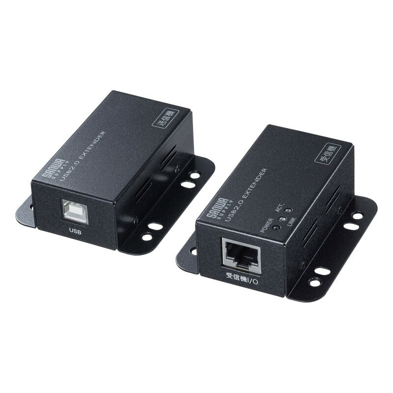 【ポイント10倍】12/19〜12/26 大感謝祭!! ※要エントリー サンワサプライ USB2.0エクステンダー 2ポー..