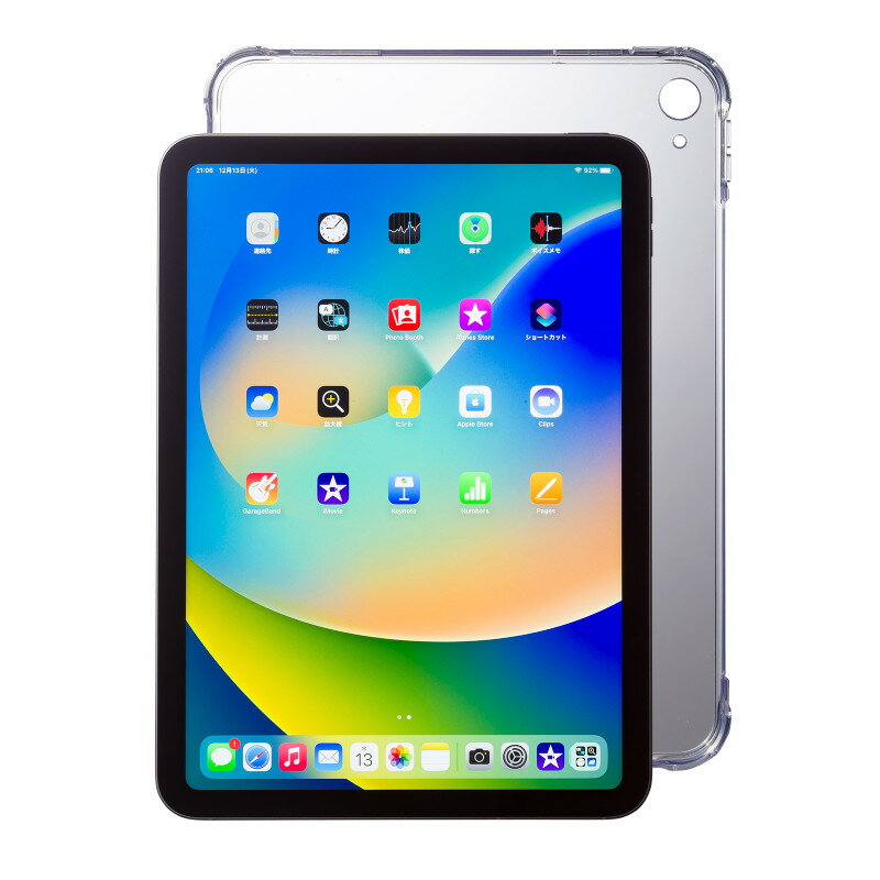 ★ポイント10倍★ 楽天スーパーSAIL(3/4~3/11) ※要エントリー サンワサプライ ハードケース 第10世代iPad 10.9インチ用クリア 入数：1