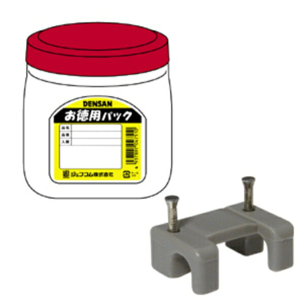 型番TP-JC-14 商品説明【特長】 コンクリート直打サドル、頭つき釘（スッポ抜けがない）強力タイプ お買得な徳用パック 取出しやすいボトルケース 太い釘の使用で、引抜強度が大きい 頭付釘はスッポ抜けがなく確実に締結 VVF線と同軸線の2種類に使用可能 ナイロン製で、耐久力、絶縁性抜群で安全 適用電線：VVF線1.6×3C、 2.0×3C、同軸線5C-2V サイズ：26×19.5×10mm 入数：200 【仕様】 梱包仕様：個装梱包ボトルケース 個装サイズ質量：W120×D120×H130mm 590g 内装梱包：段ボール箱 内装サイズ 質量：W260×D380×H145mm 3.85kg 原産国：日本