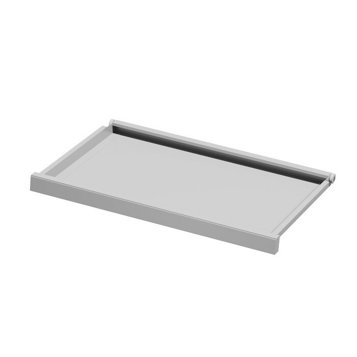 【ポイント10倍】12/1はワンダフルデー！サンワサプライ キーボードスライダー大(グレー) EA-EKB1DGY