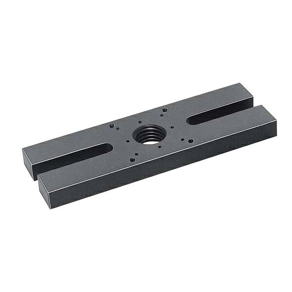 型番BW-40P 特徴【特長】 M6タップ穴を施した定盤にステージ、ホルダ、ポールなどを取り付けるために使用します。 M16P1ねじを利用してES-12/ES-20などのスタンドが、M2ねじを利用してステージが取り付けできます。 定盤への固定はベース板固定ねじ（S-05）が使用可能です。 備考受注生産のため受注後キャンセル不可