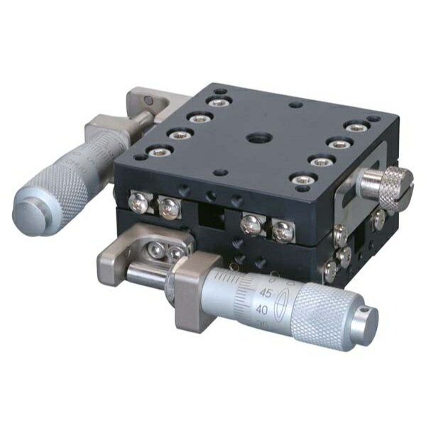 ★ポイント10倍★ 1/24~1/29 お買い物マラソン(要エントリー) 中央精機 ハイグレードアルミXYステージ 50..