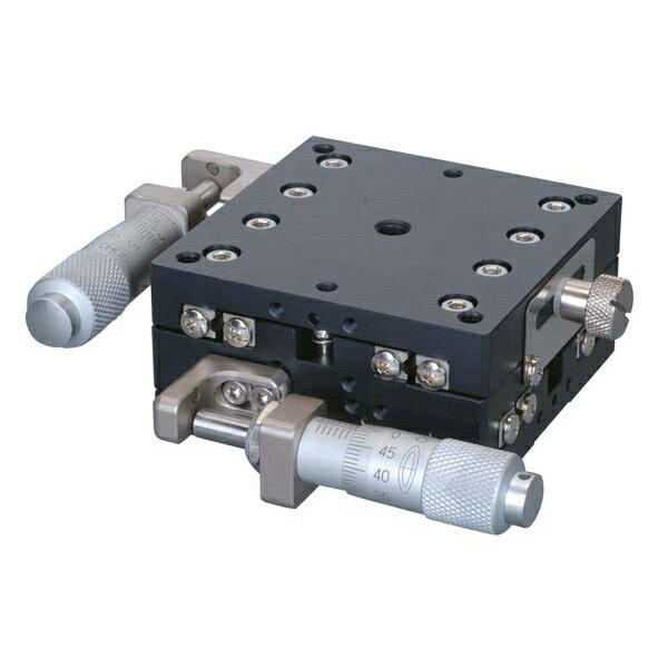 ★ポイント10倍★ 1/24~1/29 お買い物マラソン(要エントリー) 中央精機 ハイグレードアルミXYステージ 60..