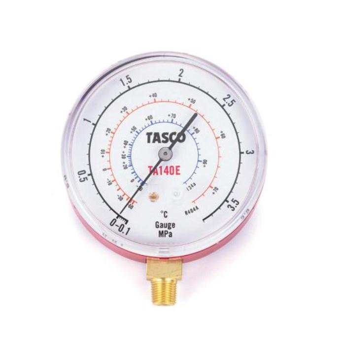 【★ポイント10倍★】2/4~2/10開催！お買い物マラソン(要エントリー) イチネンTASCO R134a・R404A高精度圧力計検査合格証明書付 TA140E