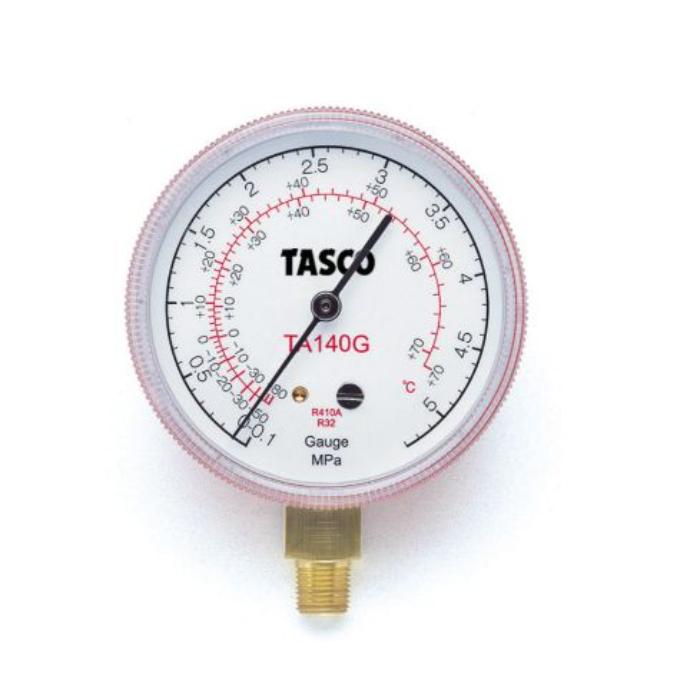 【★ポイント10倍★】2/4~2/10開催！お買い物マラソン(要エントリー) イチネンTASCO R410A/R32高精度圧力計68φ TA140G