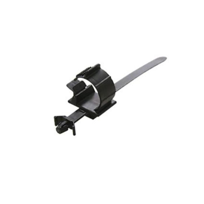 型番TAP-SV2CLAMP 商品説明【特長】 19インチサーバーラック用スリム型コンセントTAP-SV22○/23○シリーズ用、クランプ対応TAP-F37-○CLK/CLZシリーズ用コードクランプです。 電源プラグ・コネクターが抜けるのを防ぎます。 【仕様】 クランプタイサイズ：W6×H89mm 取り付け可能板：0.5〜2.3mm 取付インレット孔：直径4.8mm クランプ対応外径：直径11〜13.5mm（直径13.5mmまでのコード） 材質：ナイロン66 サイズ：W89×D6mm 生産地：日本