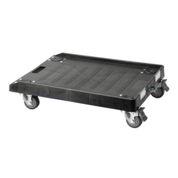 【ポイント10倍】12/1はワンダフルデー！ サンワサプライ CART-FA1175BK 樹脂製ドーリー（75リットルオ..