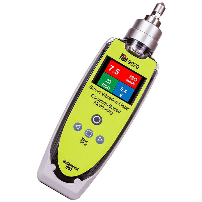 【★ポイント10倍★】2/4~2/10開催！お買い物マラソン(要エントリー) SATOTECH 振動計 判定振動計（FFT分析機能つき） TPI-9070(4.0)