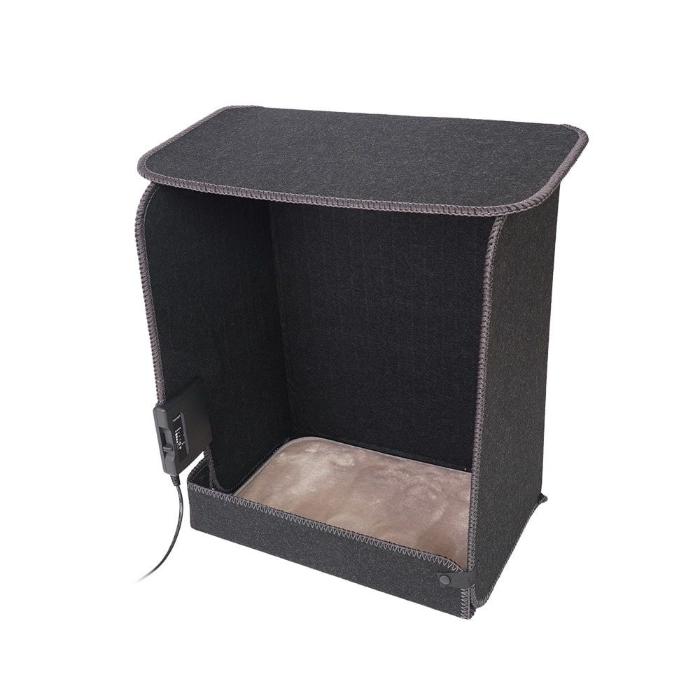 【★ポイント10倍★】2/4~2/10開催！お買い物マラソン(要エントリー) サンコー 消臭マット付き6面大型パネルヒーター PNLH25HBK