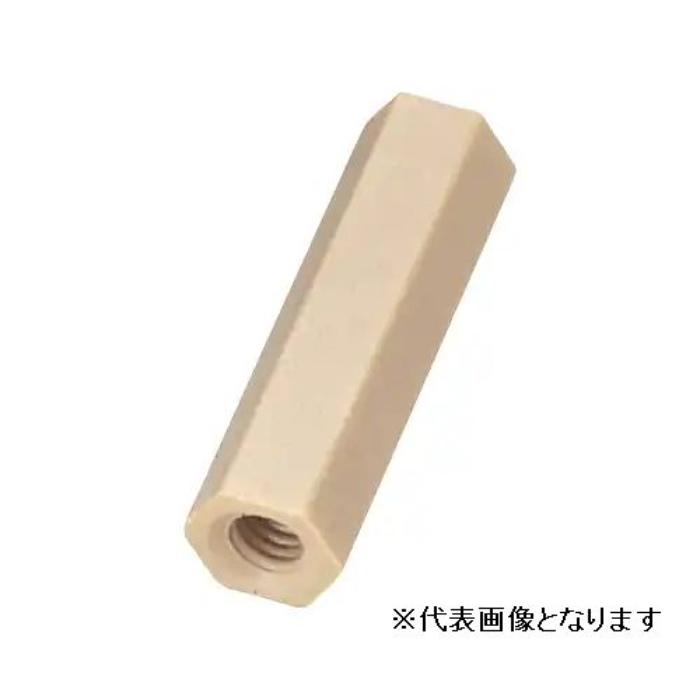 型番 ASP-310 商品説明 【注意事項】 商品画像はイメージです。実際の商品とは異なる場合がございます。 掲載商品の仕様は予告なく変更する場合や取扱いを中止する場合もございますのでご了承ください。 国内での使用に限ります。 【仕様】 熱変形温度（℃）：1.82Mpa…260 UL規格：UL94V-0(材料) ネジ径(ピッチ)：M3(0.5) L：10 ?1：全ネジ 材質：PPS(ポリフェニレンサルファイド)、ガラス繊維40%入 カラー：茶