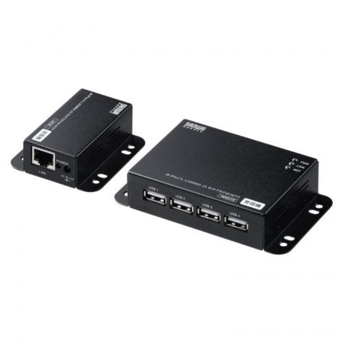 ����掠�ץ饤 USB2.0�������ƥ������50m��Ĺ��4�ݡ��ȡ� USB-EXSET6