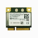 【★ポイント5倍★】6/22~6/27開催!お買い物マラソン(要エントリー) SparkLAN 産業用Wifi+BTモジュール IEEE 802.11ac/a/b/g/n + BBT5.0対応 ハーフMini PCIe TELEC認証品 アンテナ付き WPEQ-261ACN(BT)VN(2)