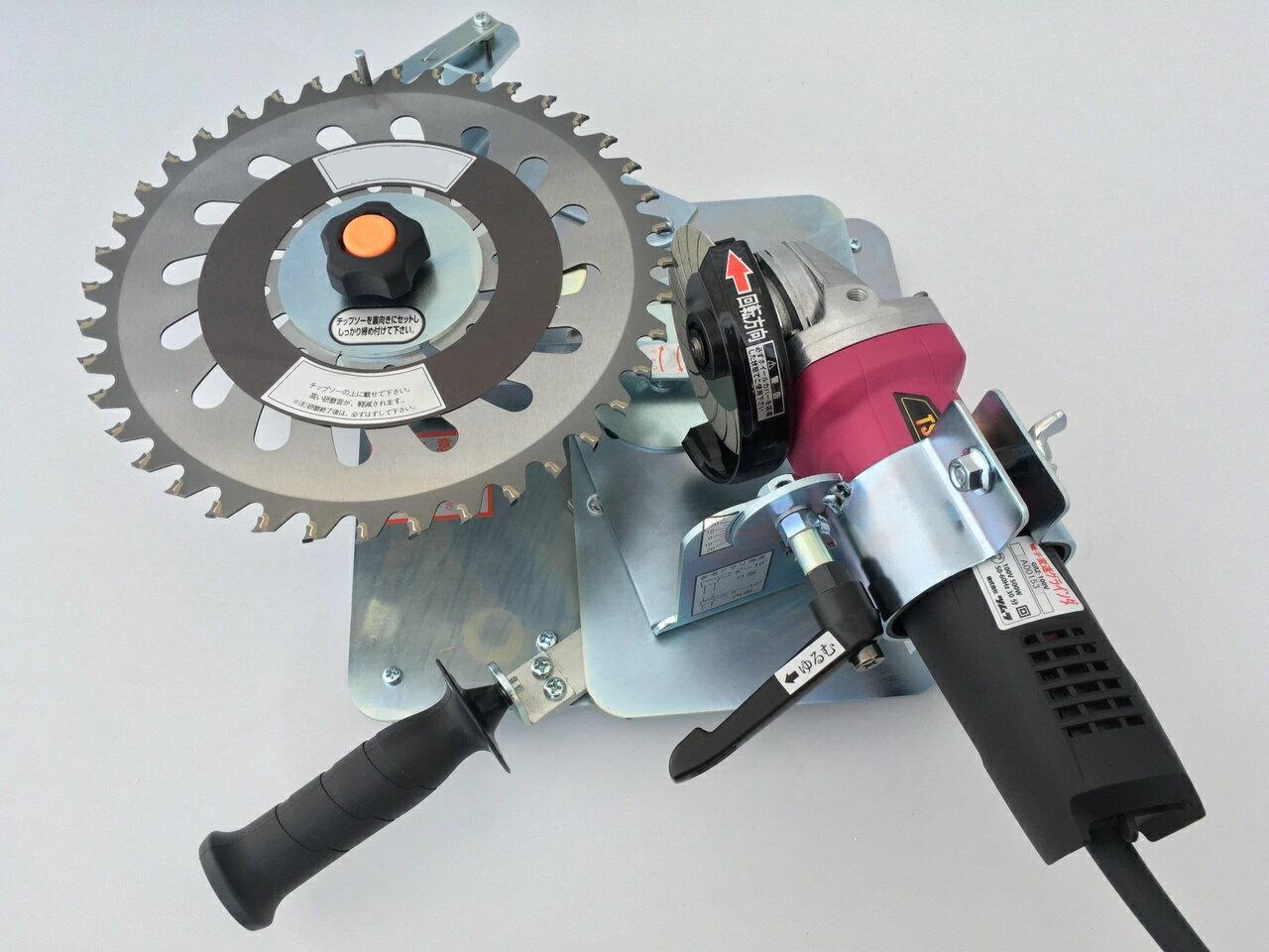 【★ポイント5倍★】6/22~6/27開催！お買い物マラソン(要エントリー) WAKO 草刈用チップソー研磨機 新おとぎさん 35T07725