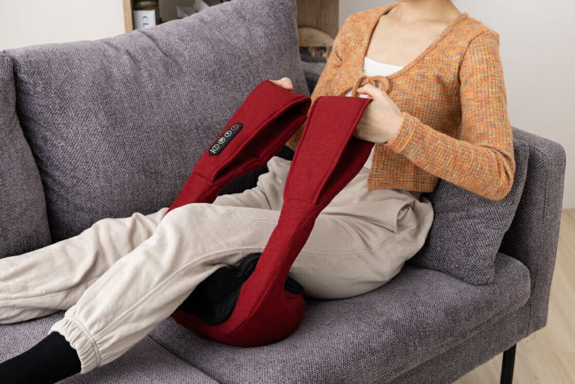 【ポイント10倍】8/1はワンダフルデー！惣田製作所 首肩マッサージャー N30-RD レッド 生活 家電