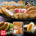 さつま揚げ 10種さつま揚げ詰合せ【天元】10種26個 / 送料無料 練り物 鹿児島 串木野 練製品 ギフト プレゼント 高浜蒲鉾 / 父の日 父の日ギフト fother's day（北海道・沖縄別途送料）