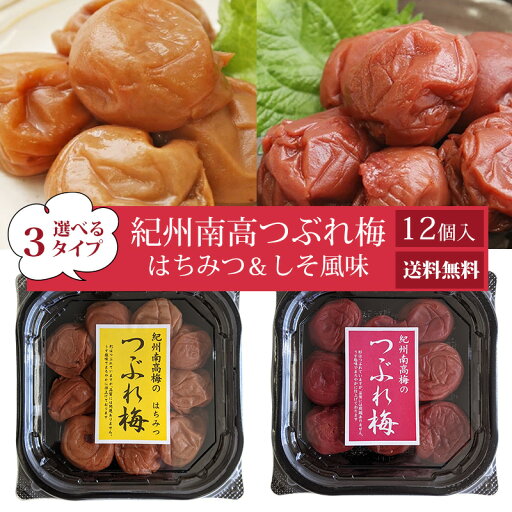 選べる3タイプ 紀州綜合食品 紀州南高つぶれ梅 12個セット 送料無料 つぶれ梅 紀州南高梅 はちみつ味 しそ風味 家庭用 お徳用 梅干し 梅干 みなべ 朝食 弁当 保存食(北海道・沖縄別途送料) 選べる3タイプ 紀州綜合食品 紀州南高つぶれ梅 12個セット 送料無料 つぶれ梅 紀州南高梅 はちみつ味 しそ風味 家庭用 お徳用 梅干し 梅干 みなべ 朝食 弁当 保存食(北海道・沖縄別途送料)