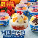 【クーポンで111円OFF】セイカ食品 南国白くま 12個セット(S12-45) 送料無料 鹿児島 白熊 しろくま アイス 180ml 12個 氷菓子 かき氷 ...
