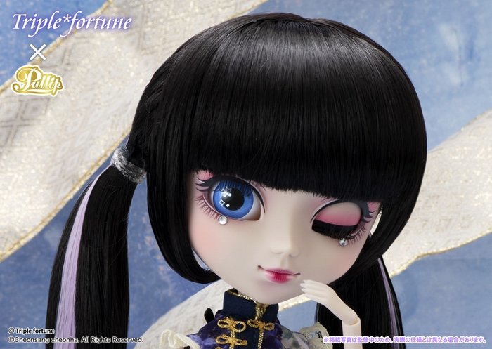 送料無料プーリップフーティエ/Triple*fortuneコラボモデルボンネットプーリップグルーヴドール和洋折衷中華風