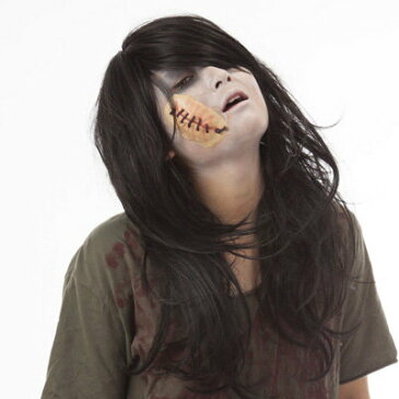 HWO 【メール便対応2個まで】HORROR傷シリーズ 縫い傷 変装 仮装 ホラー 衣装 特殊メイク ハロウィン