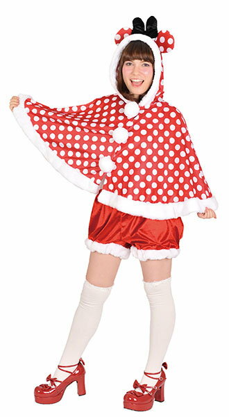楽天スーパーSALE対象 期間数量限定 ハロウィン コスプレ HWZ 大人 フードサンタミニー レディース 女性 ディズニー 仮装 ハロウィン 公式ライセンス コスプレ 変装 キャラクター コスチューム 衣装のサムネイル