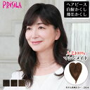 【送料無料 】 人毛100%ヘアピース 耐熱白髪かくしウィッグ 人毛・分け目タイプ ウイッグ ST-100 カバーピース