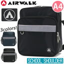 【SALE 35%OFF】 エアウォーク ショルダーバッグ 女子 AIRWALK スクールショルダー ショルダー スクールバッグ 斜めがけ 肩掛け 女の子 女性...