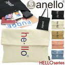【SALE 10%OFF】 アネロ ショルダーバッグ anello 正規品 HELLO ハロー ショルダー 口折れ 口折れショルダー トートバッグ トート ショ...