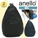 アネロ ボディバッグ anello 多機能 クロスボディ ワンショルダー バッグ NILE 変形 ボディーバッグ 両肩対応 かばん お財布機能付き メンズ レデ...