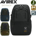 アヴィレックス リュックサック AVIREX メンズ レディース 男女兼用 アビレックス スクエア リュック A4 B4 PC 13インチ タブレット ユニセッ...