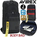 アヴィレックス ボディバッグ AVIREX アビレックス メンズ レディース ボディ バッグ ワンショルダー ワンショルダーバッグ ショルダー 中学生 高校生 ...