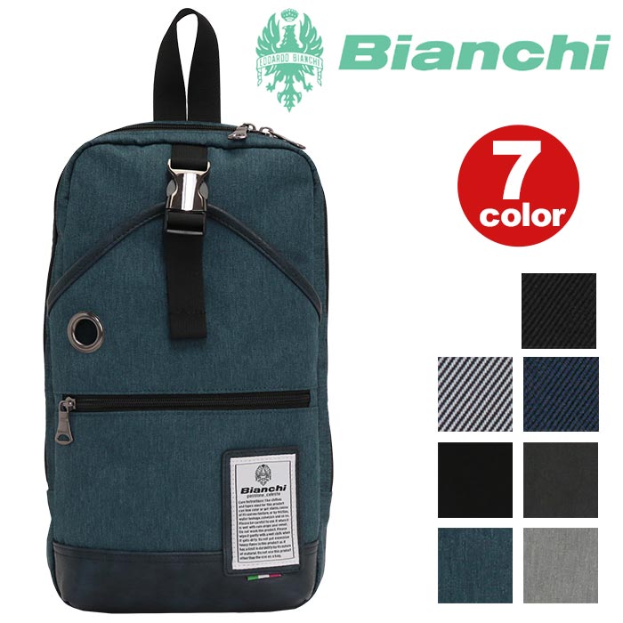 ボディバッグ Bianchi ビアンキ ボディバッグ ワンショルダー ショルダーバッグ 斜め掛けバッグ メンズ 通学 通勤 NBTC-10