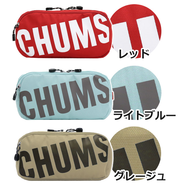 CHUMS チャムス ウエスト バッグ 正規品 メンズ レディース ユニセックス ウエストバッグ ボディ ボディバッグ ショルダー ワンショル ワンショルダー バッグ カバン かわいい 軽量 サブバッグ リサイクル ブラック 黒 Recycle CHUMS Waist Bag CH60-3534 3